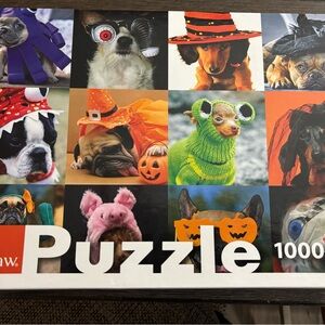 Halloween Dogs 1000-Piece Puzzle